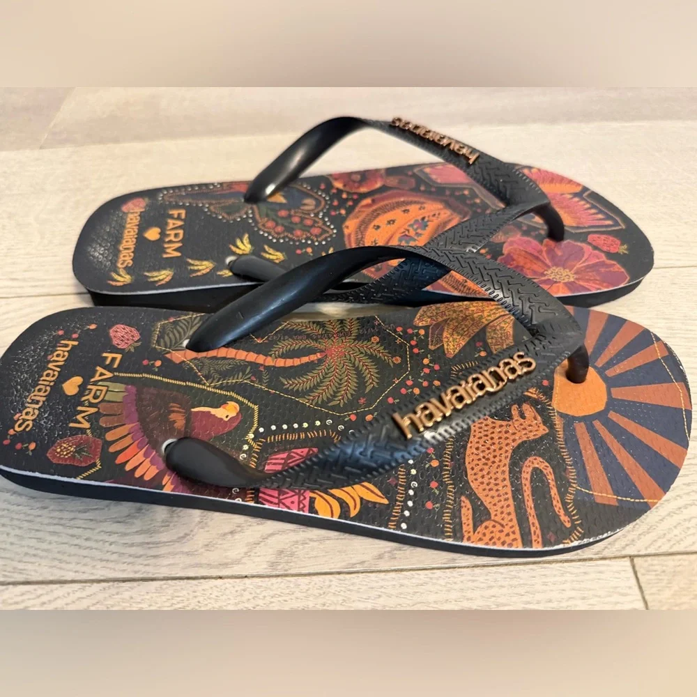 FARM Rio Colorful Flip Flops - Picture 4 of 4